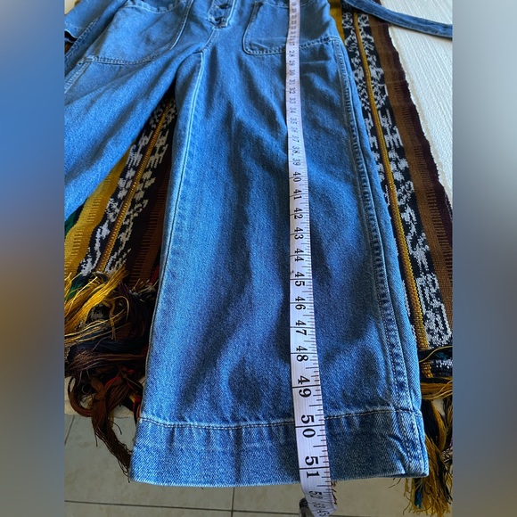 Madewell Denim Tie-Waist Jumpsuit In Claireville Wash - Picture 7 of 11